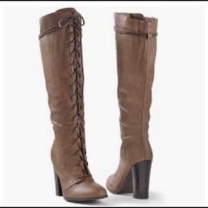 Venus Lace-up Tall Boots